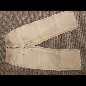 Carhartt duck double-front work pants 32x30